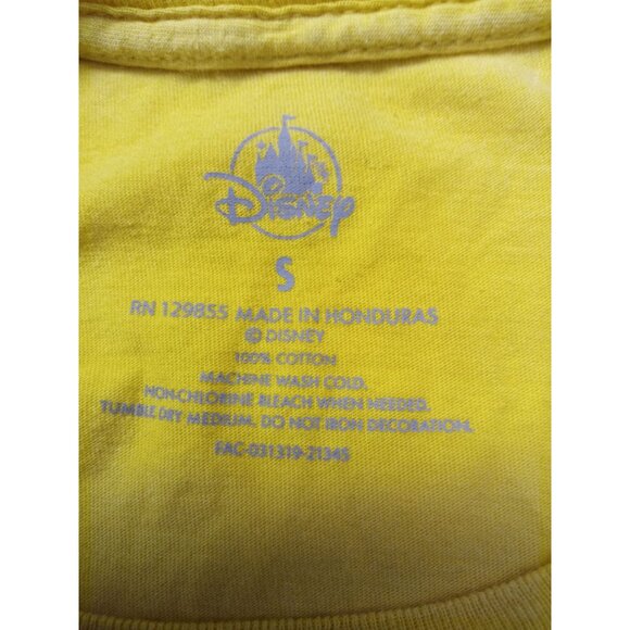 Walt Disney World Yellow Retro Throwback 70's Screenprint Short Sleeve T… - Picture 6 of 6